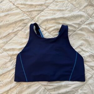 Athleta Deep Blue Sports Bra